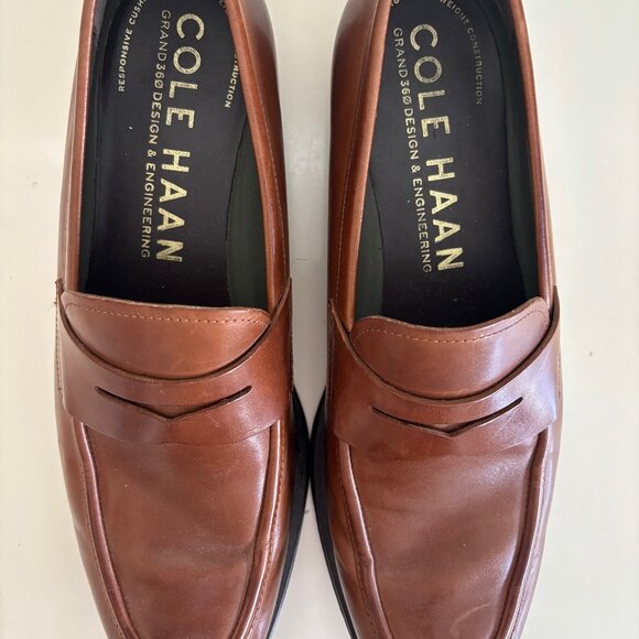 Cole Haan Mens Loafer British Tan-Dark Chocolate main image 5